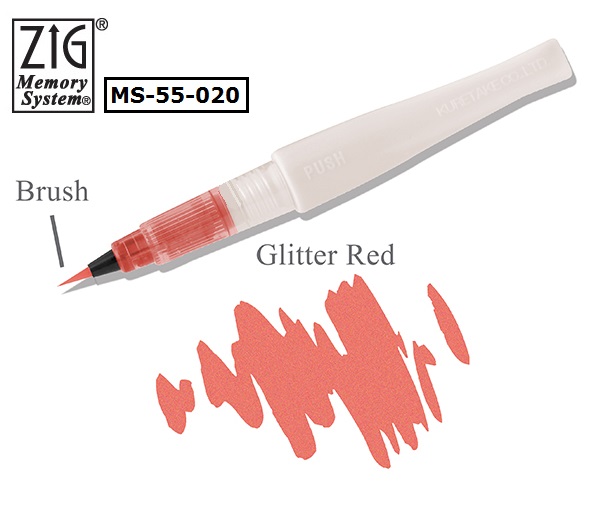 MS-55-020 吳竹亮彩唇膏型彩繪筆  紅色