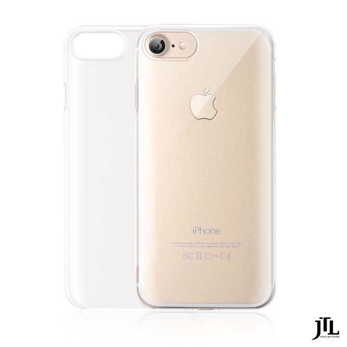 JTL iPhone 7 超防刮透殼系列皮革黑