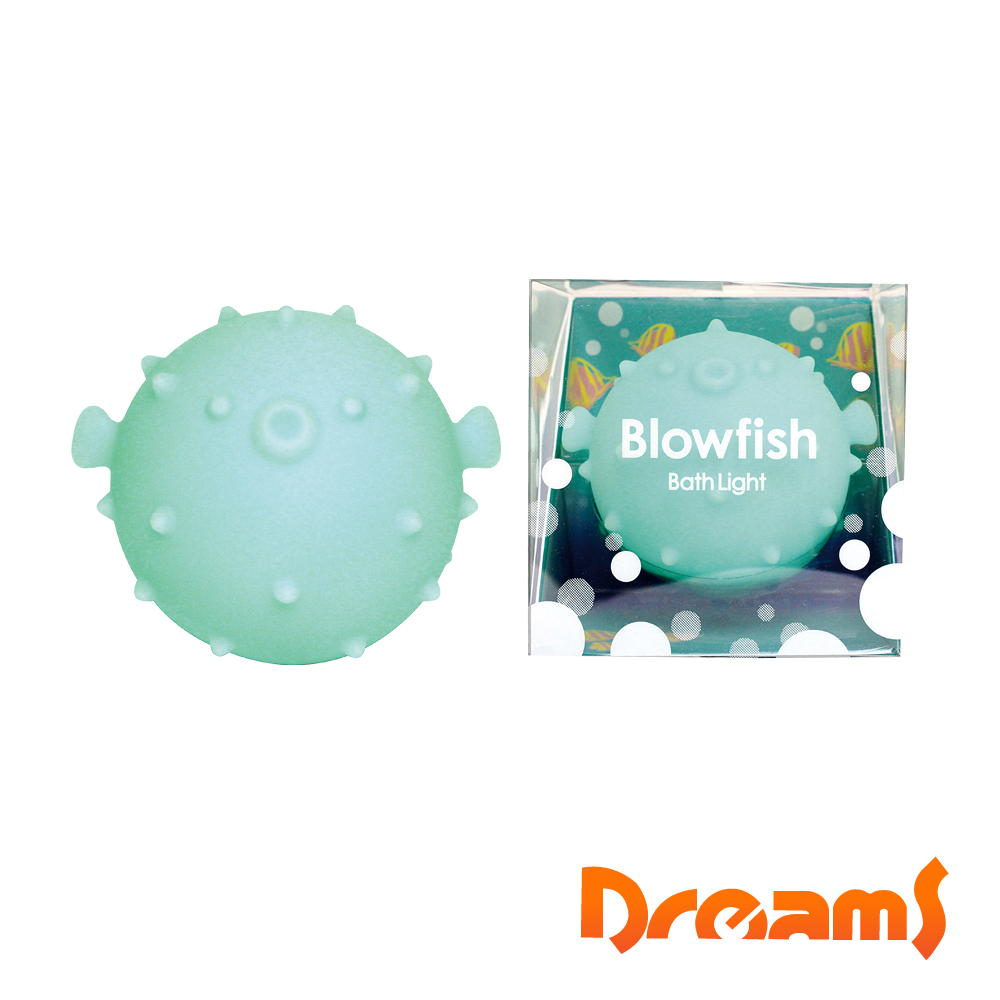 Dreams Blowfish 元氣河豚LED泡澡氣氛燈薄荷綠