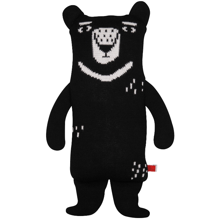 知音文創/來趣找限量黑熊編織布偶/大黑熊