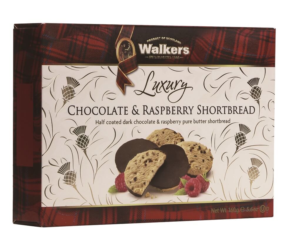  《Walkers》蘇格蘭皇家巧克力覆盆莓奶油餅乾
