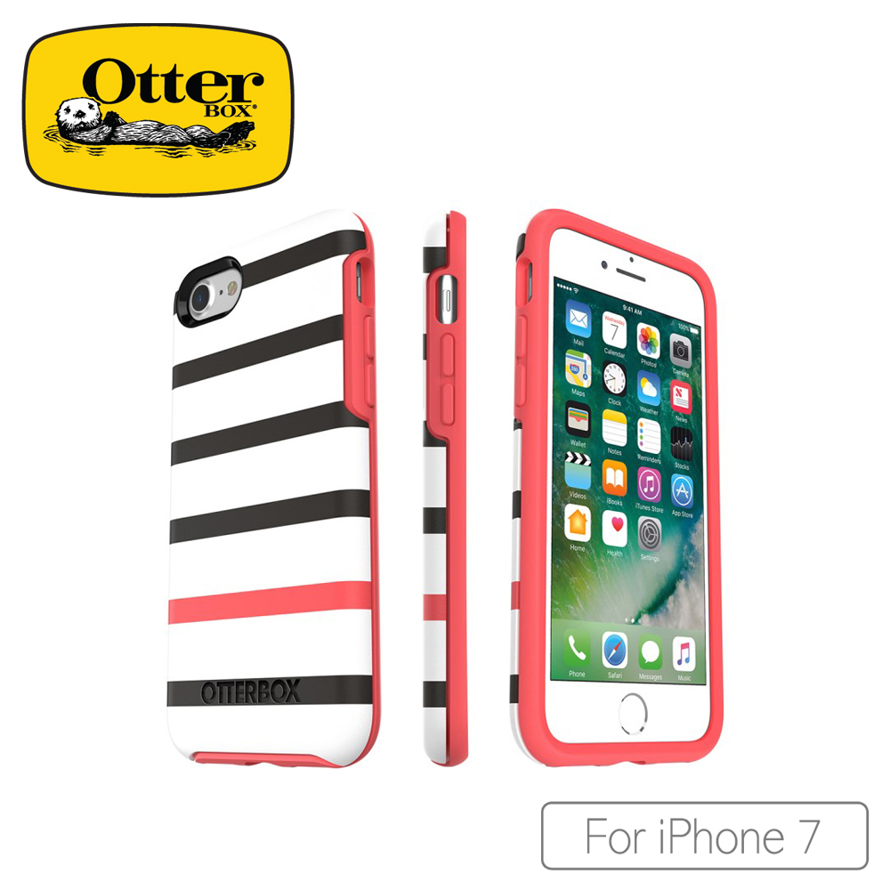 OtterBox iPhone7 炫彩塗鴉系列保護殼條紋 53933