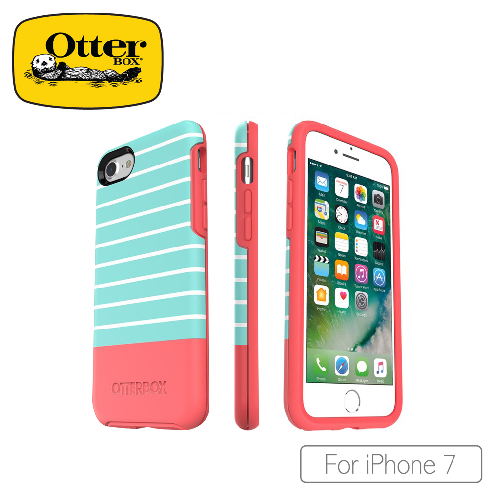 OtterBox iPhone7 炫彩塗鴉系列保護殼水彩薄荷 54022