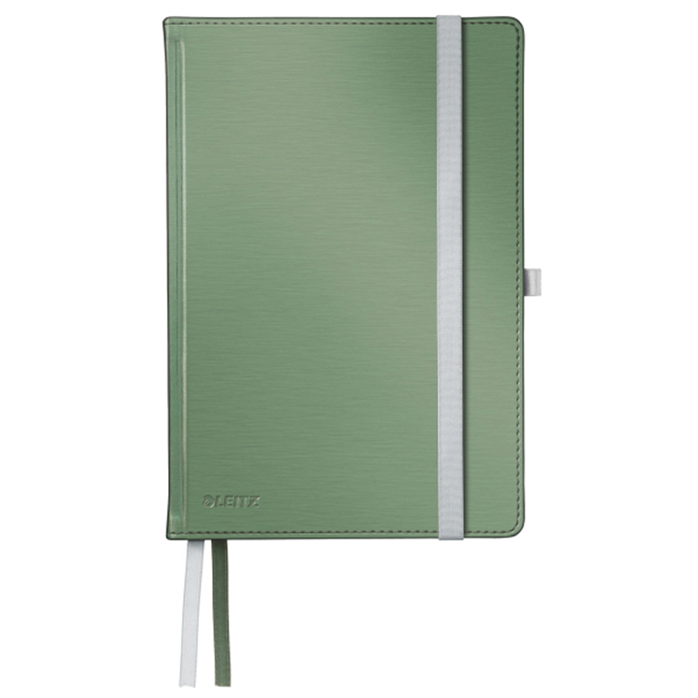 LEITZ STYLE系列 A5方格硬皮筆記本青瓷綠