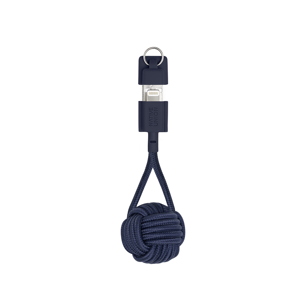 【Native Union】Key Cable 充電傳輸線鑰匙圈Lightning(海洋藍)
