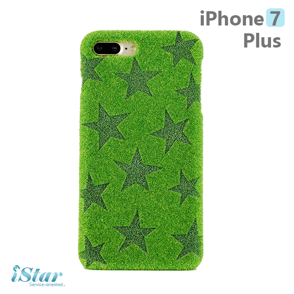 【Shibaful】-iPhone 7 Plus草地星星手機殼草地星星