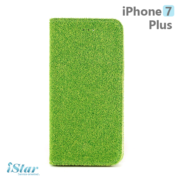 【Shibaful】-iPhone 7 Plus代代木公園草地側翻手機殼代代木公園