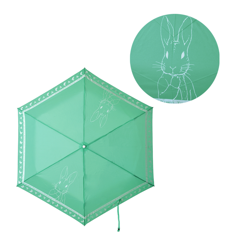 Peter Rabbit 比得兔晴雨兩用摺疊傘(抗UV認證)祈福小兔