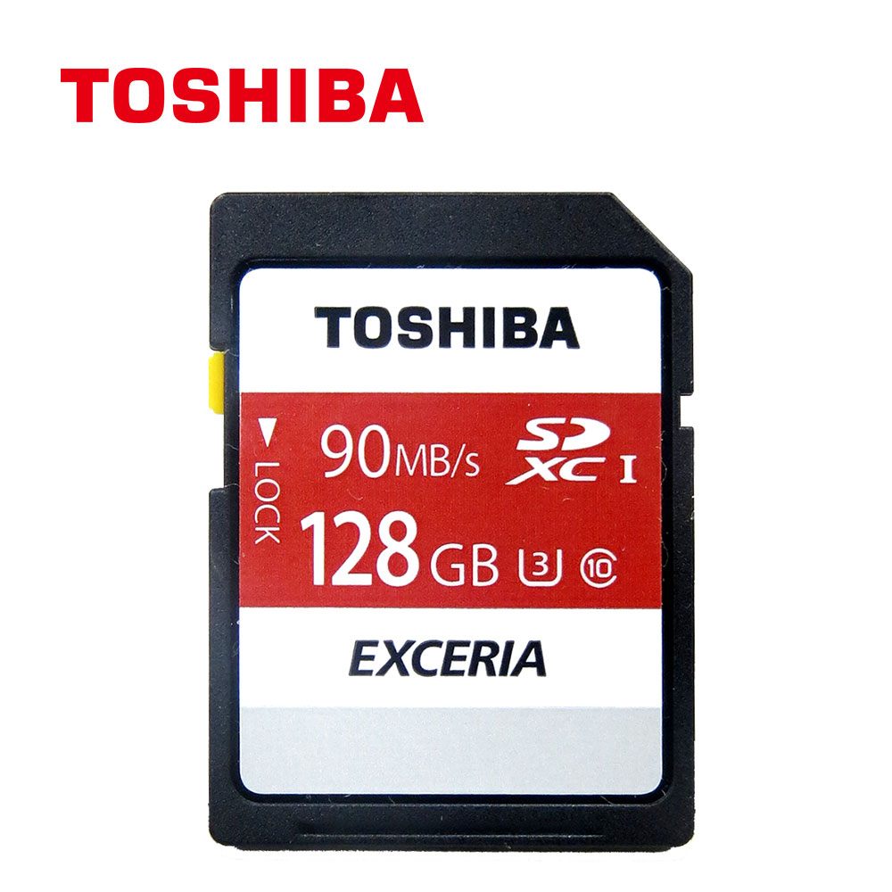 Toshiba 128GB SDXC UHSI U3 C10 R90 Card (THN-N302R1280A4) 原廠公司貨