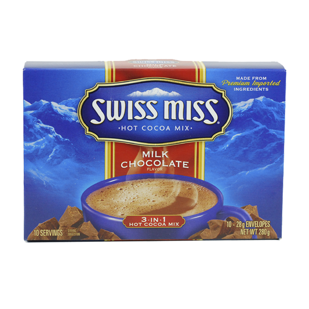 《Swiss Miss》熱可可粉-牛奶巧克力(28g*10)