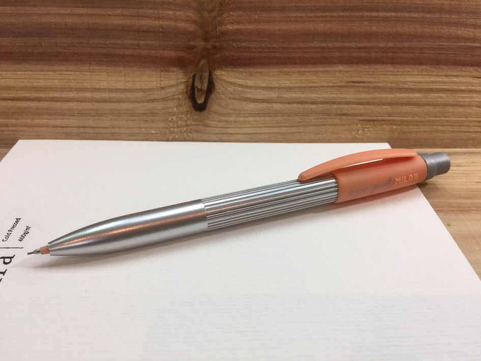 MILAN 金屬馬卡龍自動鉛筆(0.5)粉色