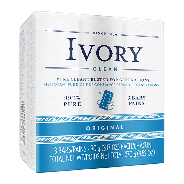 美國 IVORY清新香皂(90g/3.01oz) ×3入