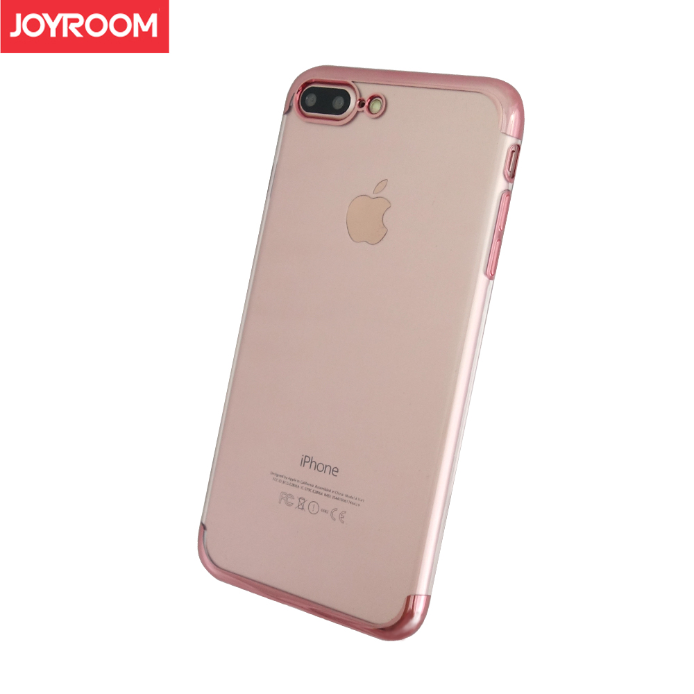 JOYROOM iPhone7 Plus 期待系列 奈米電鍍TPU軟殼玫瑰金