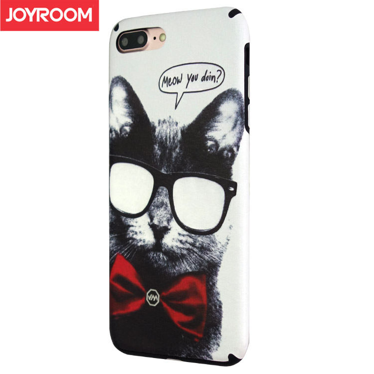 JOYROOM iPhone7 plus(5.5吋)極酷競技塗鴉系列手機保護殼酷酷貓
