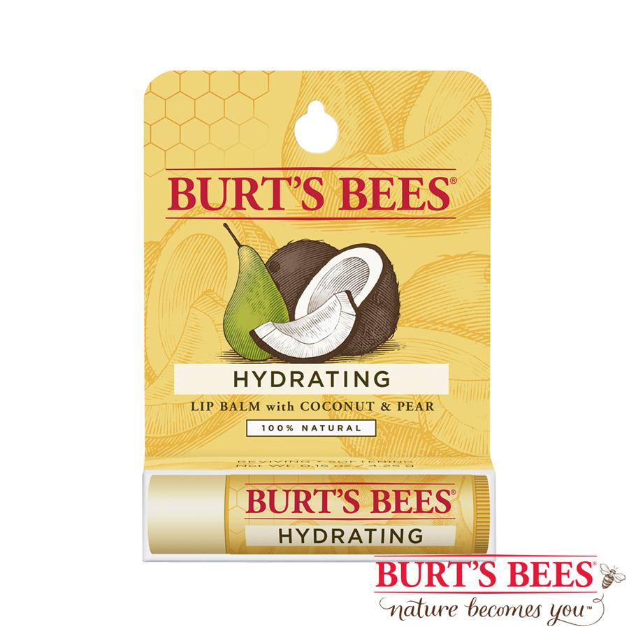 Burt’s Bees 椰爺多喝水護唇膏 4.25G (有效期限至2018年04月)