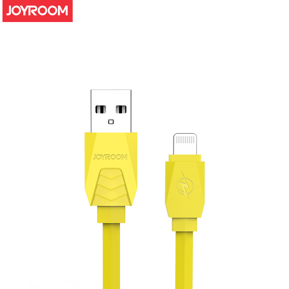 JOYROOM Lightning 超跑系列數據傳輸充電線1.2米(JR-S117)黃色