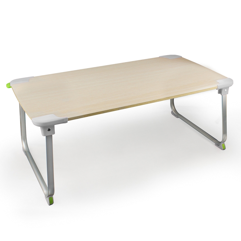 XL加大版 輕量多功能折疊NB電腦桌(LY-NB23)木紋白