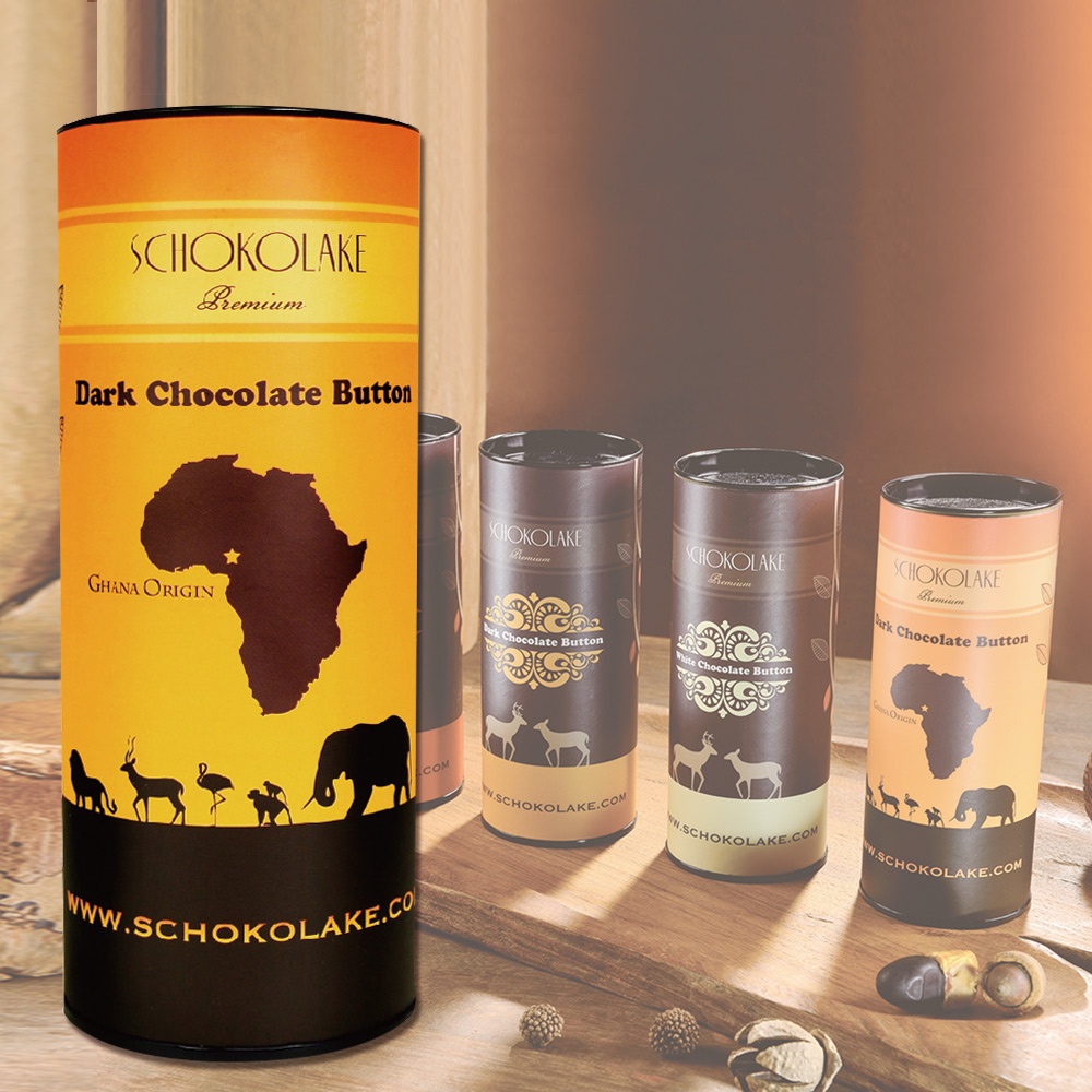 【巧克力雲莊】65%迦納原產黑巧克力原豆