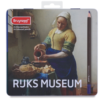 阿姆斯特丹國家博物館& Bruynzeel 聯名-油性色鉛24色倒牛奶的女僕
