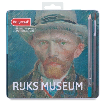 阿姆斯特丹國家博物館& Bruynzeel 聯名-水性色鉛24色梵谷自畫像
