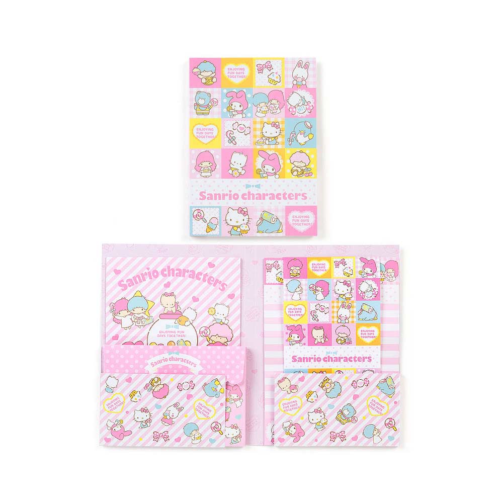 《Sanrio》SANRIO群星80’S甜心系列信紙組