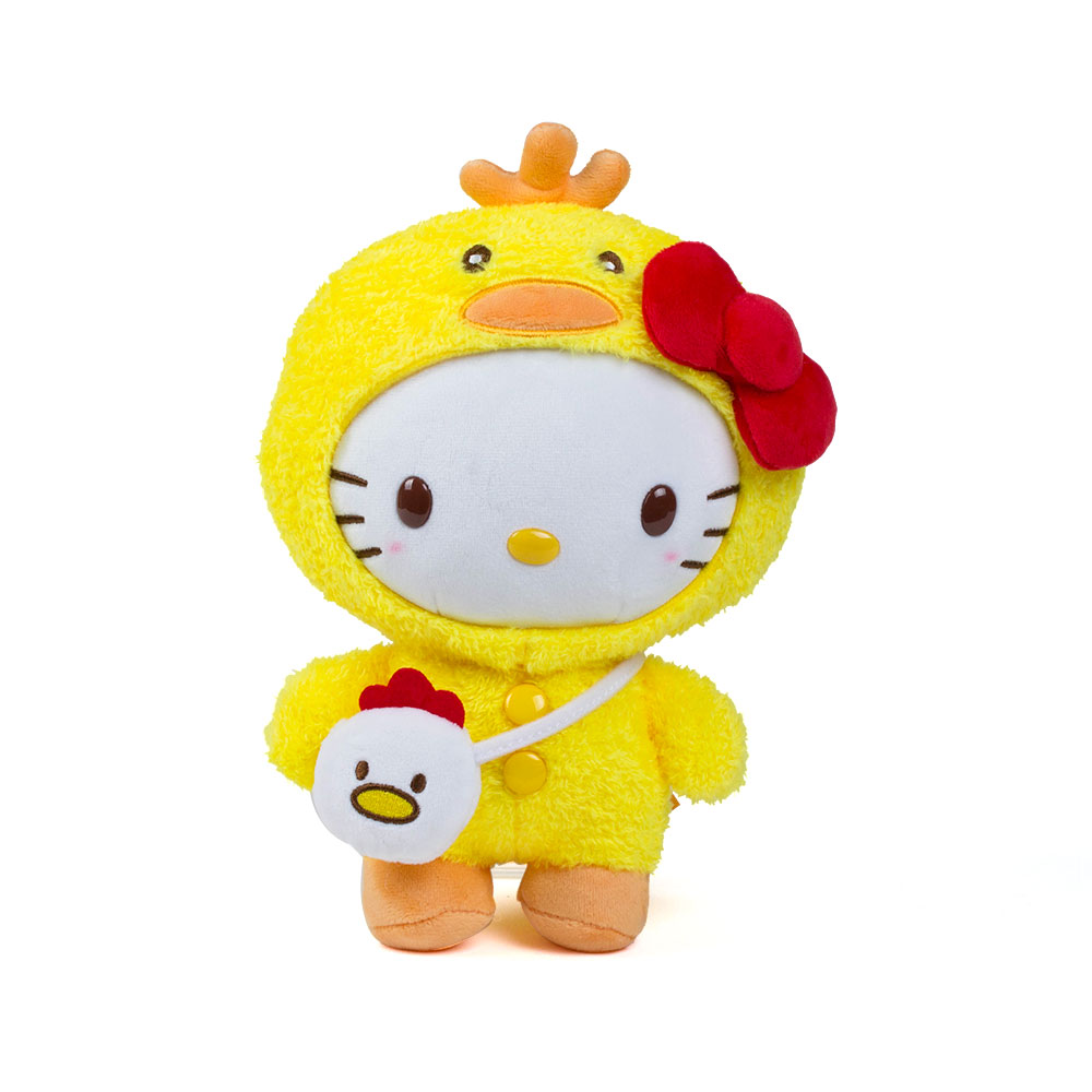 《Sanrio》HELLO KITTY變裝小雞系列8吋絨毛娃娃
