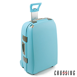 CROSSING SUMMIT UPRIGHT 28吋硬殼行李箱-水藍