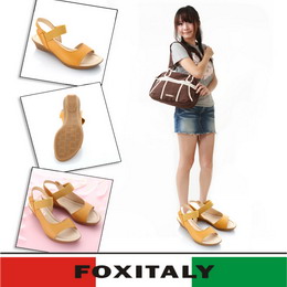 Fox Italy芝雅氣墊涼鞋610311(橘-16)38號
