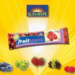 SUN-RYPE天然水果條(4條裝)-櫻桃莓果Cherry Berry