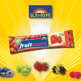 SUN-RYPE天然水果條(4條裝) -草莓Strawberry