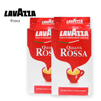 【LAVAZZA】Qualita Rossa研磨咖啡粉 250g*2 (紅牌)