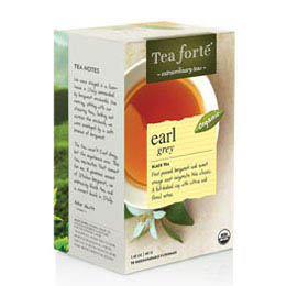 Tea Forte 16入有機濾紙茶包 - 伯爵茶