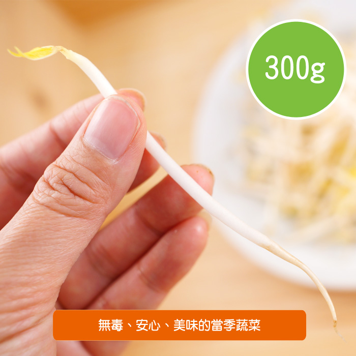 【陽光市集】陽光農業-豆芽菜(300g/包)
