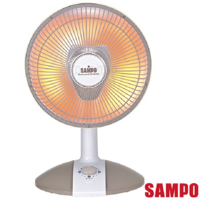 【SAMPO聲寶】10吋桌上型紅外線電暖器 HX-FA10F