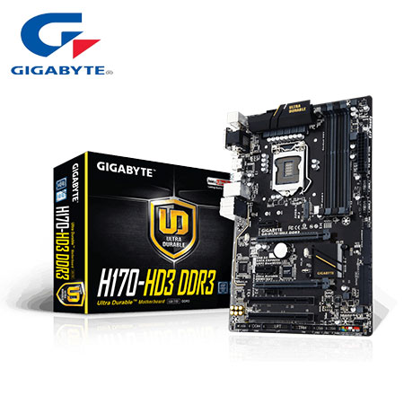 GIGABYTE 技嘉 GA-H170-HD3 DDR3 主機板
