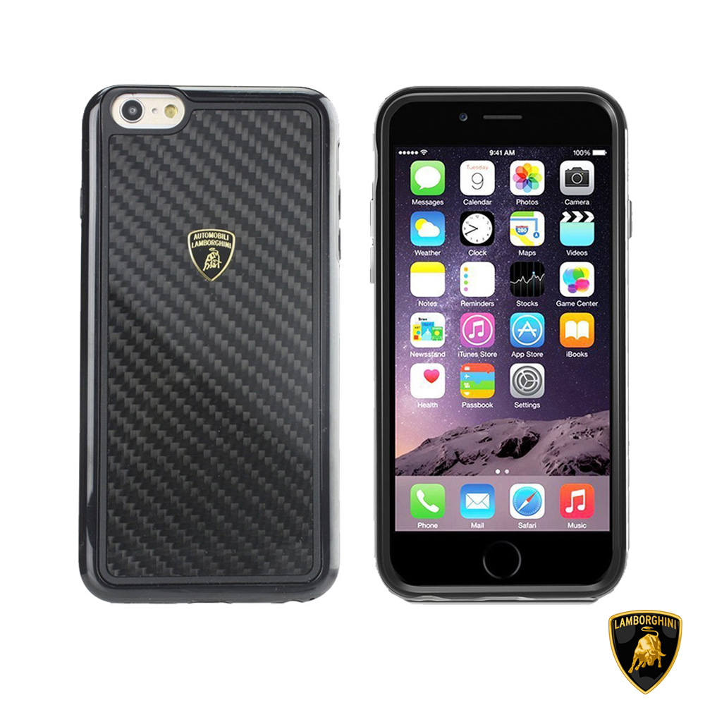 藍寶堅尼 Lamborghini iPhone 6/6s (E-D2)碳纖維保護殼