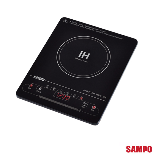 【聲寶SAMPO】超薄觸控變頻電磁爐 KM-SF12Q