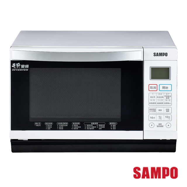 【聲寶SAMPO】28L平台式微波爐RE-B428PDM