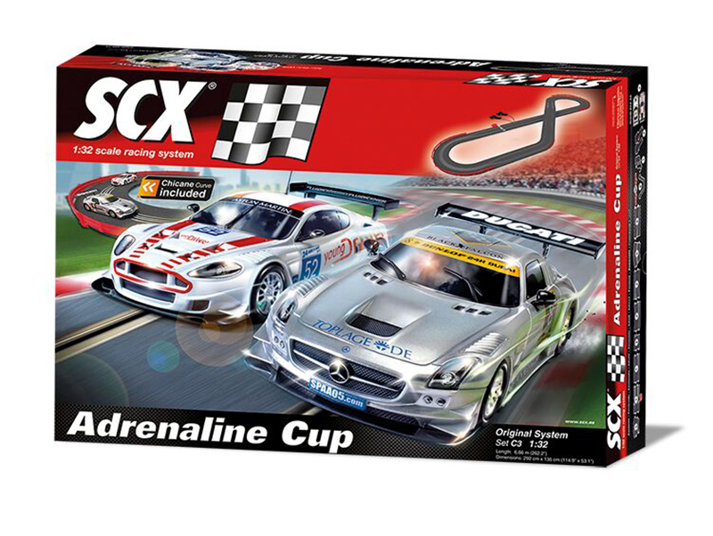 SCX 1:32電刷車軌道組A10130X500 C3 Adrenaline-Cup