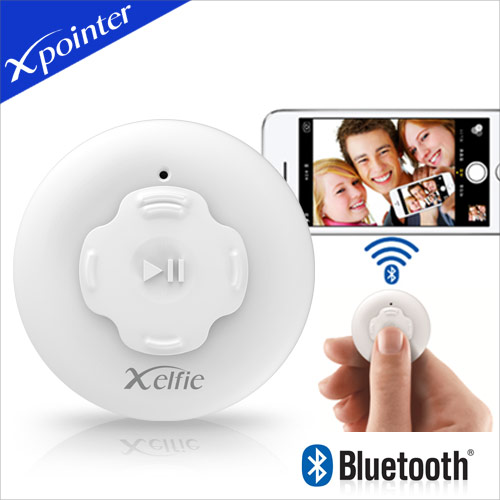 Xpointer Xelfie無線藍芽智慧手機自拍/音樂多功能遙控器(XSC200)