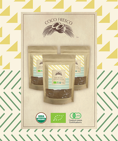 【食在安市集】COCO FRESCO：有機椰糖280g 三包