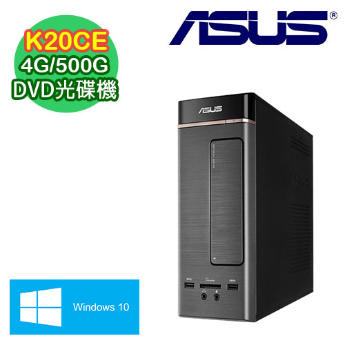 ASUS華碩 K20CE Intel N3700四核 4G記憶體 Win10電腦 (K20CE-0011A370UMT)