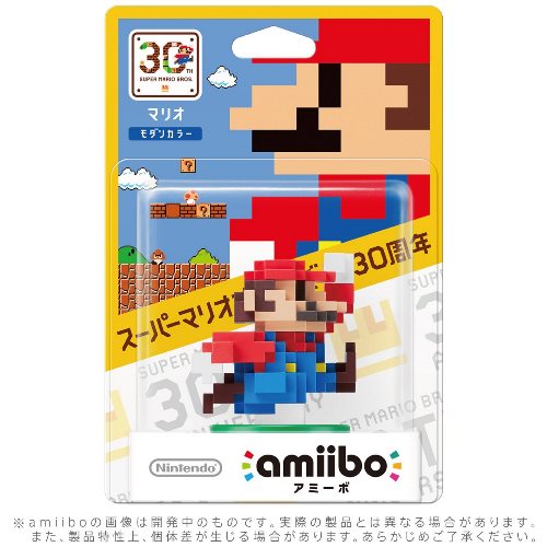 WiiU amiibo 現代配色瑪利歐 (超級瑪利歐製作大師系列)