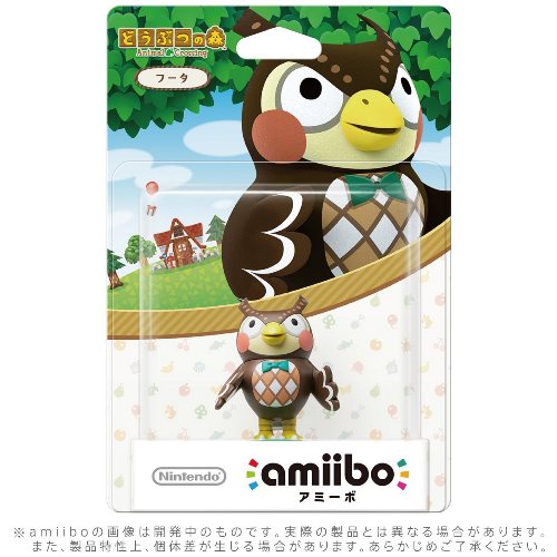 WiiU amiibo 夫塔 (動物之森系列)