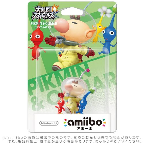 WiiU amiibo 皮克敏 & 歐利馬 (任天堂明星大亂鬥系列)