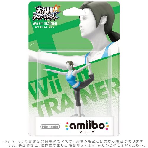 WiiU amiibo Wii Fit 塑身教練(任天堂明星大亂鬥系列)