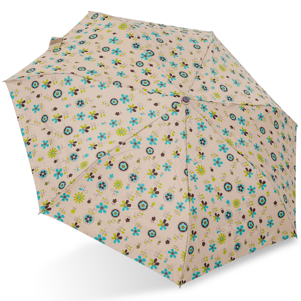 【rainstory】風潮花漾抗UV隨身自動遮陽傘