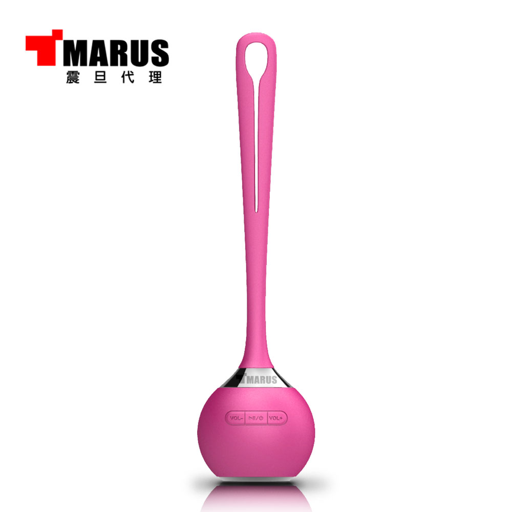 MARUS馬路 我型我素防潑水運動型藍牙喇叭(MSK-99)粉紅色