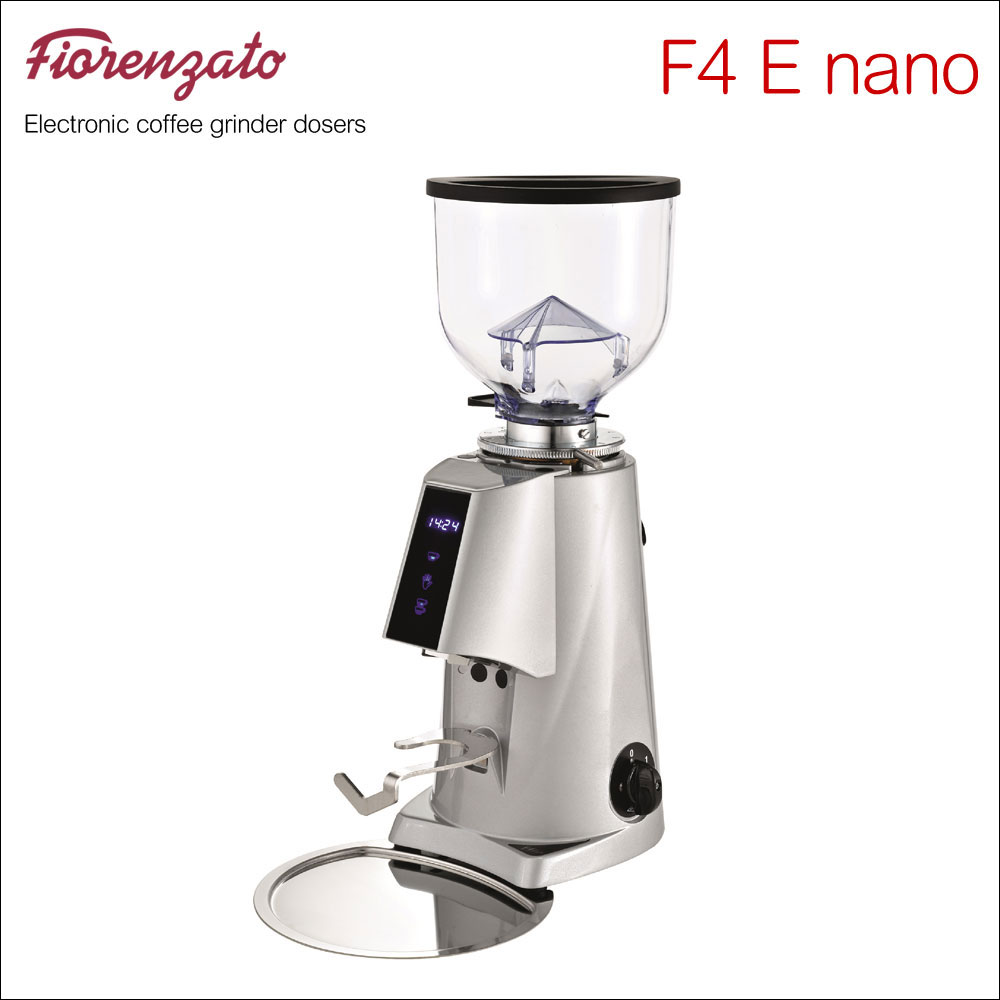 Fiorenzato F4 E NANO 營業用磨豆機-220V (HG0937)銀灰(SG)