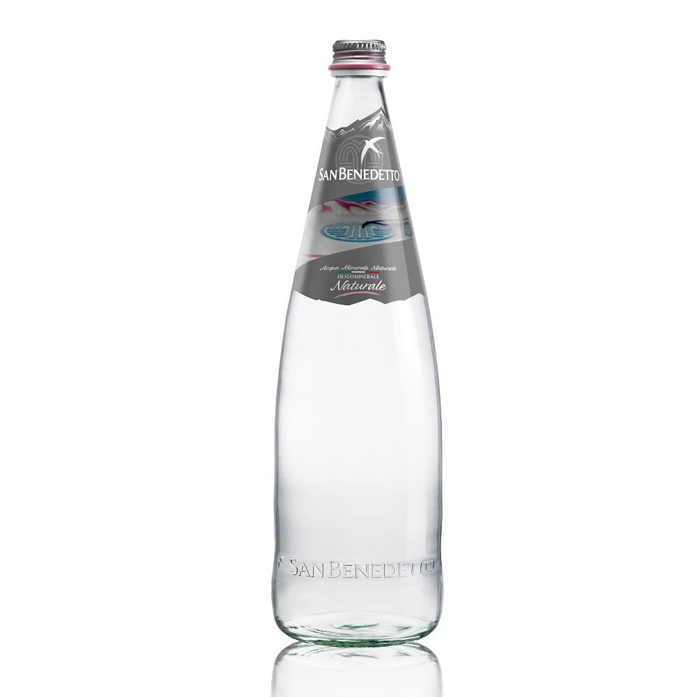 SB聖碧濤義大利天然礦泉水(玻璃裝) 1公升 (2箱--共24瓶)